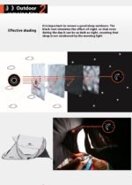 ⁦معدات التخييم الخارجية للخيمة أوتوماتيكية بالكامل⁩ - الصورة ⁦5⁩