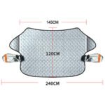 Car front windshield light-proof mat - Image 3