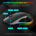 LED Gaming Mouse 6400 DPI USB Ergonomic Mause - Image 2