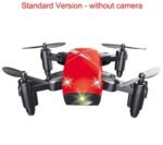 Micro Foldable RC Drone 3D Bearing Steering Wheel Remote Control Quadcopter Toys With Camera WiFi APP Control Helicopter Dron Kids Gift - Image 7