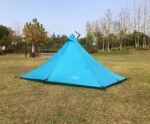 Portable camping pyramid tent single outdoor equipment camping supplies - Image 10