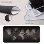 Locking Oversized Non-Slip Thick Keyboard And Mouse Pad - Image 4