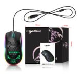 Lightweight Honeycomb Shell Hole Game Wired Mouse - Image 6