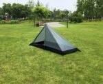 Portable camping pyramid tent single outdoor equipment camping supplies - Image 8