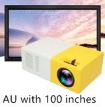 Portable Projector 3D Hd Led Home Theater Cinema HDMI-compatible Usb Audio Projector Yg300 Mini Projector - Image 6