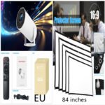 HY300 Pro Projector Home Theater Entertainment Portable Small Projector - Image 9