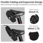 Bicycle Bag Mountain Bike Road Bike Folding Tail Bag Rear Seat Bag Riding Equipment Accessories - Image 4