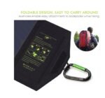 Compatible with Apple, ALLPOWERS 5V21W Portable Phone Charger Solar Charge Dual USB Output Mobile Phone Charger for iPhone Samsung Smartphone - Image 5