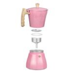 European Style Aluminum Coffee Pot Turkish Octagonal Pot Coffee Cup - Image 3