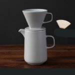 Coffee Appliance, Coffee Pot, Coffee Filter Cup, Hand Pot, Ceramic Household Set - Image 3