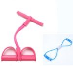 Natural Latex Foot Pedal Elastic Pull Rope with Handle Fitness Equipment Bodybuilding Expander - Image 10
