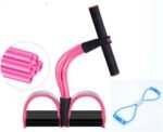 Natural Latex Foot Pedal Elastic Pull Rope with Handle Fitness Equipment Bodybuilding Expander - Image 9