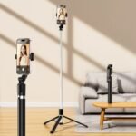 R16 Smartphone Stabilization Selfie Stick With Remote Control Extendable Design  And Built in Tripod Legs - Image 9