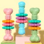 Dog Chew Toy Dog Bone Type  Dogs Teeth Cleaning Toys Indestructible TPR Bone Chewing Bite Resistant Teething Toys  Pet Products - Image 10