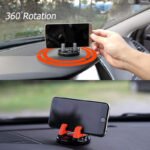 Dashboard Car Cell Phone Holder For Auto Accessory Car Smartphone Mount Silicone GPS Stand For Phone In Car Mobile Holder Mini - Image 2