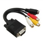 VGA To S Terminal Cable 3RCA, VGA To AV Cable, VGA TO VGA Cable - Image 2