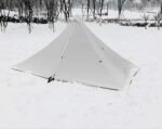 Portable camping pyramid tent single outdoor equipment camping supplies - Image 7