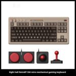Retro Mechanical Gaming Keyboard Wireless Bluetooth With Rocker - Image 2