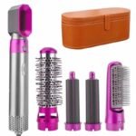 5-in-1 Hot Air Comb Curling Iron Styling Comb Hair Dryer - Image 3