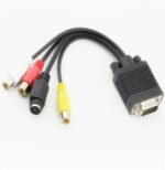 VGA To S Terminal Cable 3RCA, VGA To AV Cable, VGA TO VGA Cable - Image 3