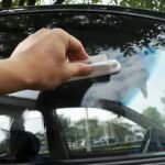 Universal Car Wipers 1 PC Windshield Glass Water Rain Repellent Blue Soft Absorbent Wash Cloth - Image 3