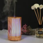 Hollowed Out Wood Pattern Aromatherapy Humidifier - Image 3