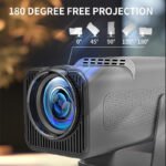 Fashion Personality Projector Household Outdoor Portable - Image 3