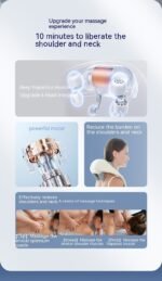Shoulder And Neck Massage Instrument Neck Massager Neck Lifting Hot Compress Dredging Neck Trapezoid Muscle Clip Kneading - Image 7