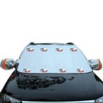 Car front windshield light-proof mat