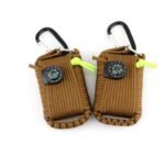 Camping bag climbing umbrella rope equipment kit hand-woven process escape emergency self-help kit outdoor supplies - Image 9