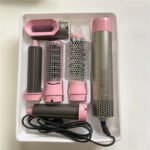 5-in-1 Hot Air Comb Curling Iron Styling Comb Hair Dryer - Image 6