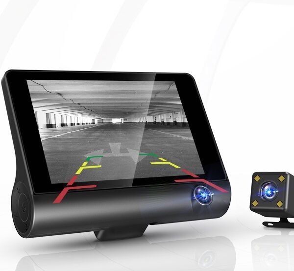 1080P High-definition Three-record Driving Recorder