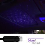⁦أضواء حفلات بروجكتور النجوم، أضواء LED USB، إضاءة داخلية للسيارة، أضواء ليلية مستوحاة من سماء النجوم والمجرة⁩ - الصورة ⁦10⁩