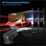 ⁦جهاز عرض ذكي صغير عالي الدقة HY320 يعمل بنظام أندرويد بدقة 1080 بكسل⁩ - الصورة ⁦10⁩