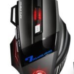 Colorful breathing light gaming chicken game mouse