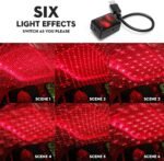 ⁦أضواء حفلات بروجكتور النجوم، أضواء LED USB، إضاءة داخلية للسيارة، أضواء ليلية مستوحاة من سماء النجوم والمجرة⁩ - الصورة ⁦5⁩