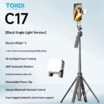 C17 Smartphone Selfie Stick Smart  Stabilized Extendable Gimbal With Full Auto Mode - Image 9