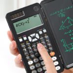 2 In 1 Foldable Scientific Calculators Handwriting Tablet Learning Function Calculator  Foldable Desk Scientific Calculators - Image 2