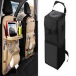 PU Leather Car Storage Bag Multifunction Seat Back Tray Hanging Bag Waterproof Car Organizer Automotive Interior Accessories - Image 10