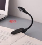 ⁦مصباح قراءة LED صغير بمشبك⁩ - الصورة ⁦6⁩