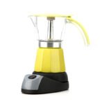 Octagonal Electric Heating Moka Pot Coffee Making Aluminum Appliance - Image 6