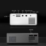⁦جهاز عرض منزلي مكتبي T300 عالي الدقة 1080 بكسل، جهاز عرض صغير الحجم⁩ - الصورة ⁦4⁩