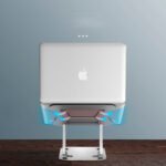 Computer Stand Laptop Aluminum Alloy Desktop Folding Portable Storage Base Can Lift Radiator - Image 5