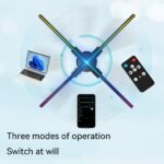 Wifi Control 3d 60cm Holographic Projector Advertising Machine - Image 2