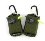 Camping bag climbing umbrella rope equipment kit hand-woven process escape emergency self-help kit outdoor supplies - Image 10