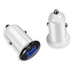 ⁦شاحن سيارة LED ثنائي المنافذ USB بقوة 3 أمبير مطلي بالكهرباء، شاحن هاتف محمول، شاحن هاتف ذكي، بيع بالجملة عبر الحدود⁩ - الصورة ⁦6⁩