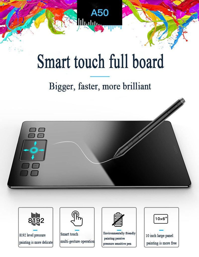 7171291076512.jpg English Version Of Digital Drawing Electronic Drawing Board - Image 1