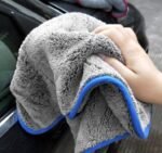 Microfiber Car Wash Towel Absorbent Car Supplies Cleaning Cloth - Image 10