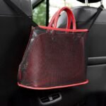 Car Net Pocket Handbag Holder Car Seat Storage - Image 4