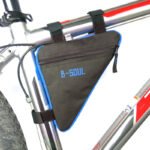 Saddle bag riding bicycle mountain bike bag triangle tool kit upper tube beam bag bicycle equipment accessories - Image 6